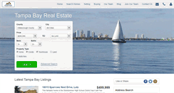 Desktop Screenshot of homefindertampabay.com
